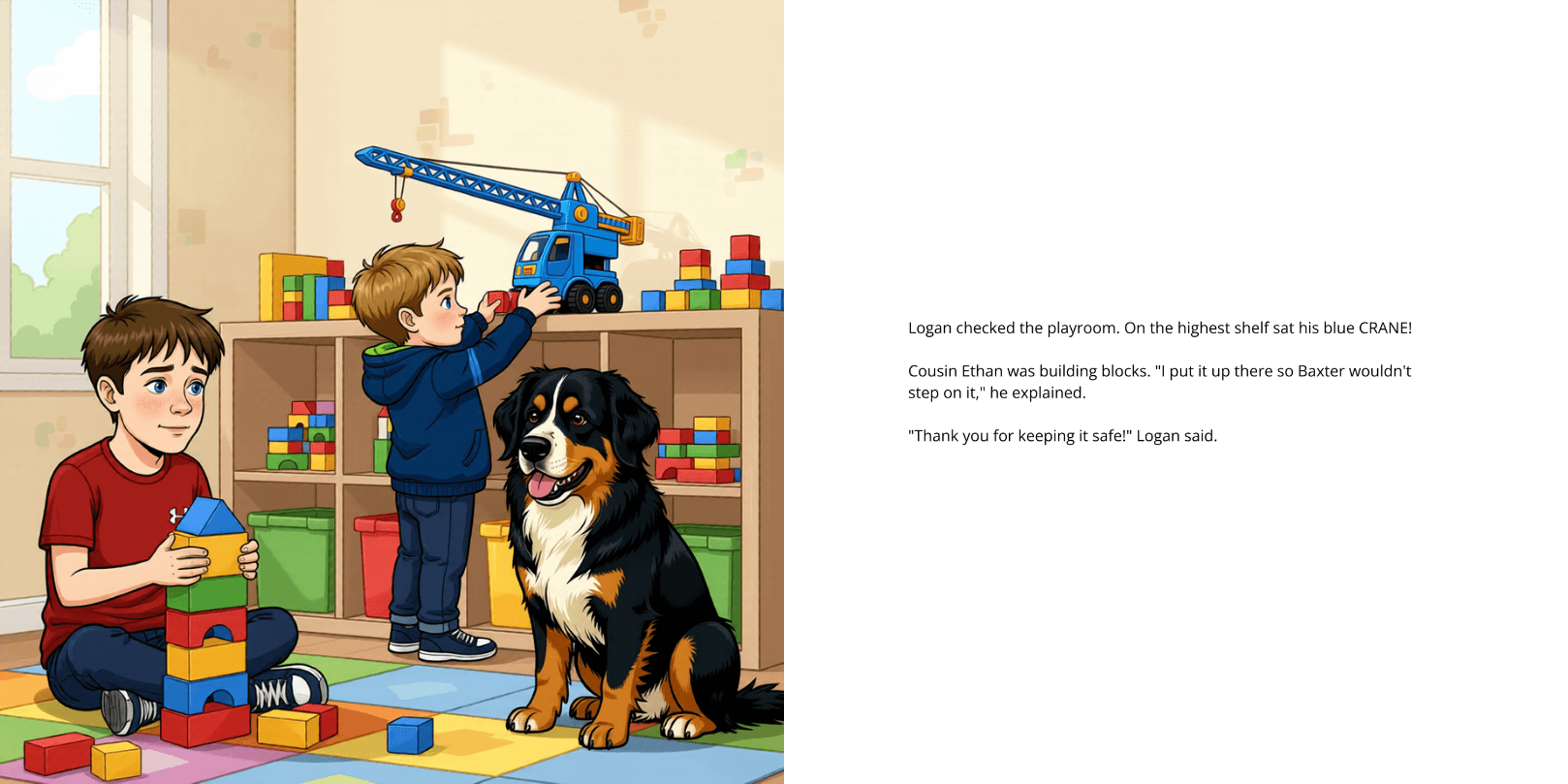 Pages 22-23: Hiding From Baxter