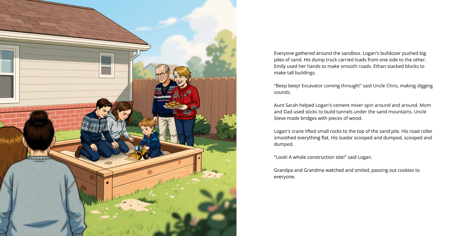 Pages 24-25: Sandbox Group Fun