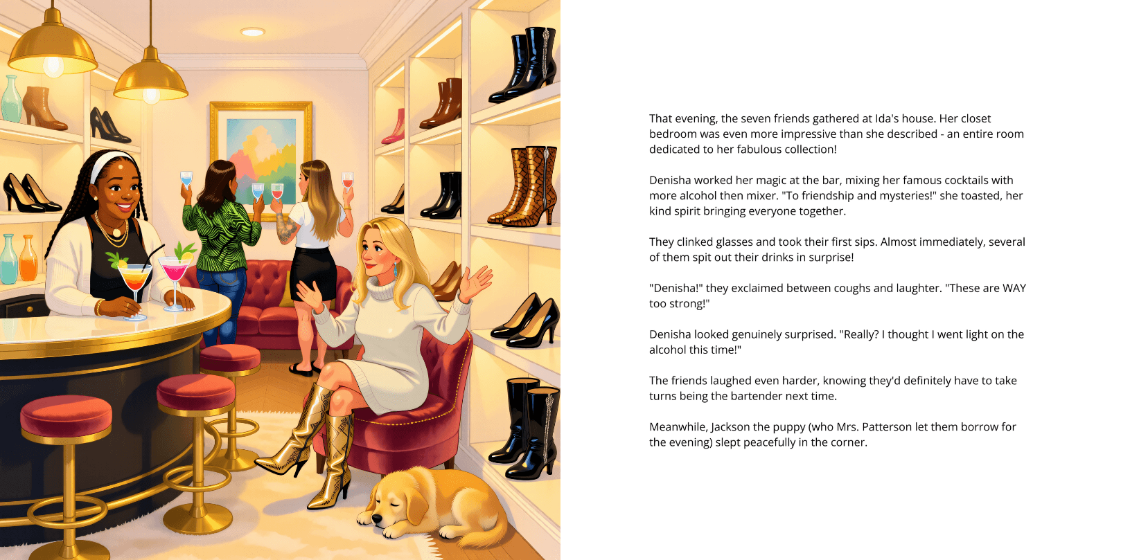 Pages 24-25: Closet Dreams