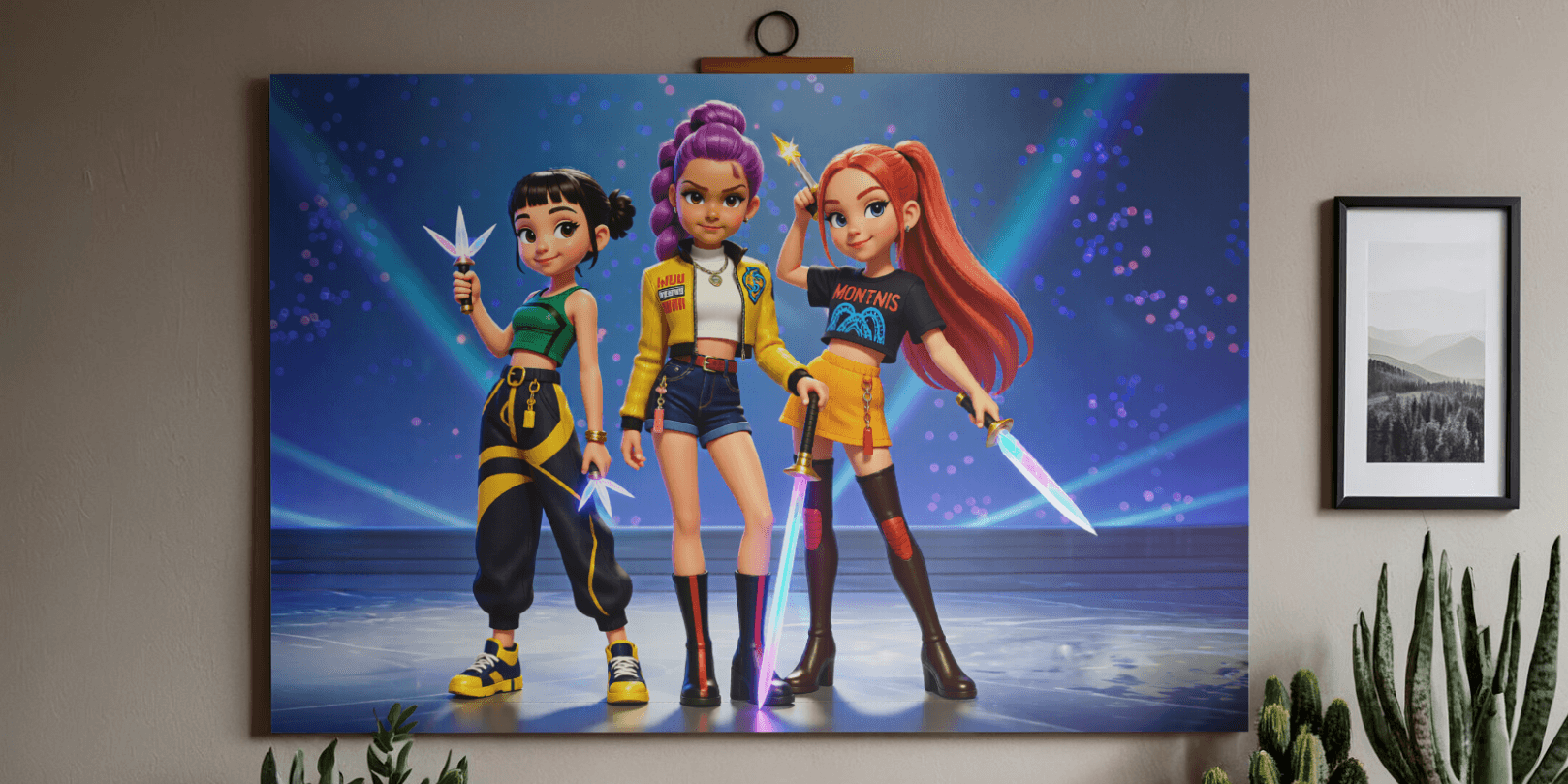 Custom Character Print - Rumi